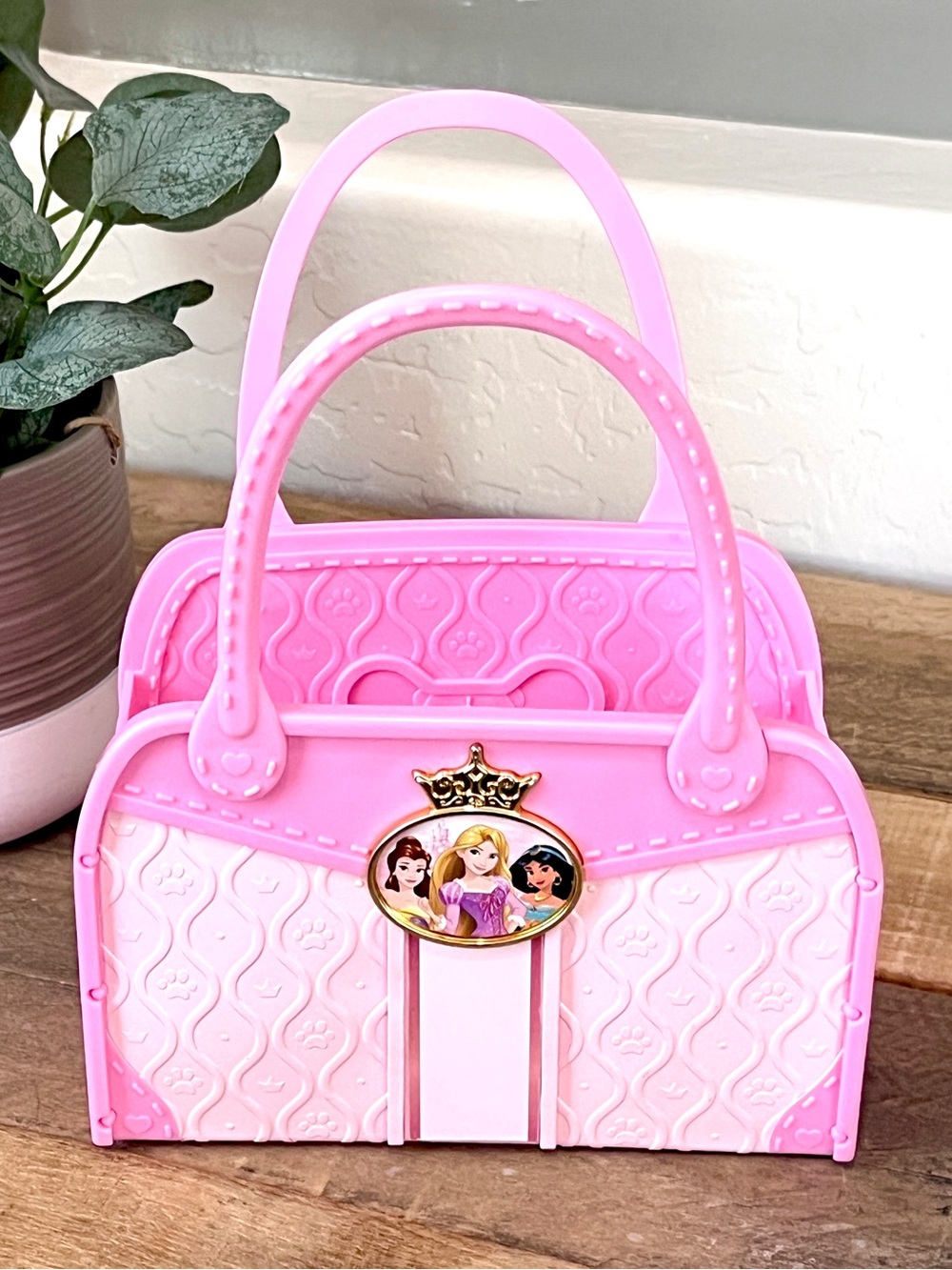 Disney Princess Style Collection Jakks Pacific Trendy Puppy Carrier Tote Pink